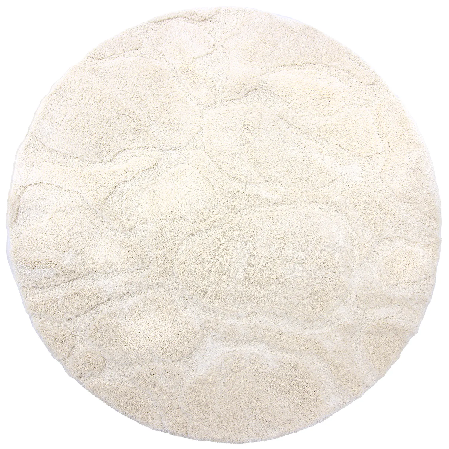 Kruhové koberce - Mabel (offwhite)