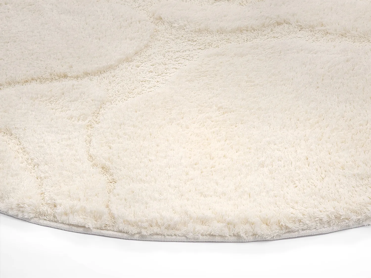 Kruhové koberce - Mabel (offwhite)