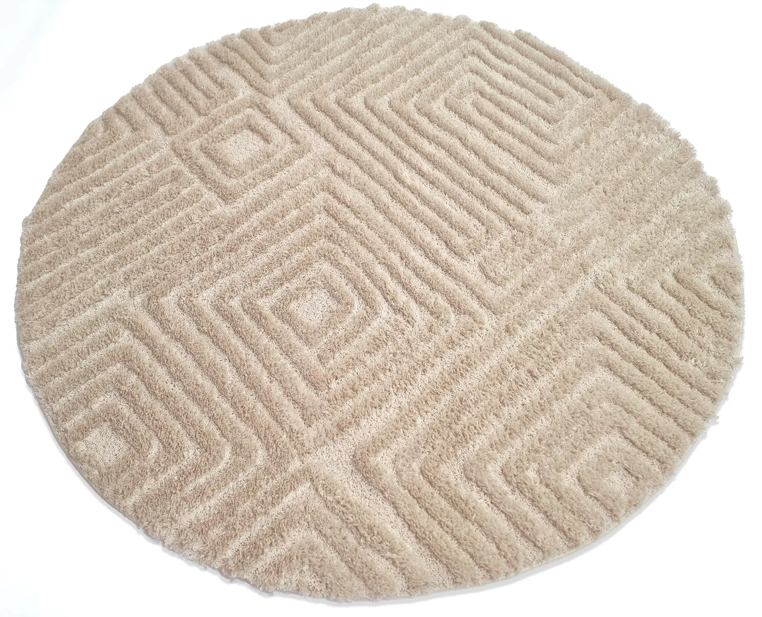 Kruhové koberce - Monti (béžová)