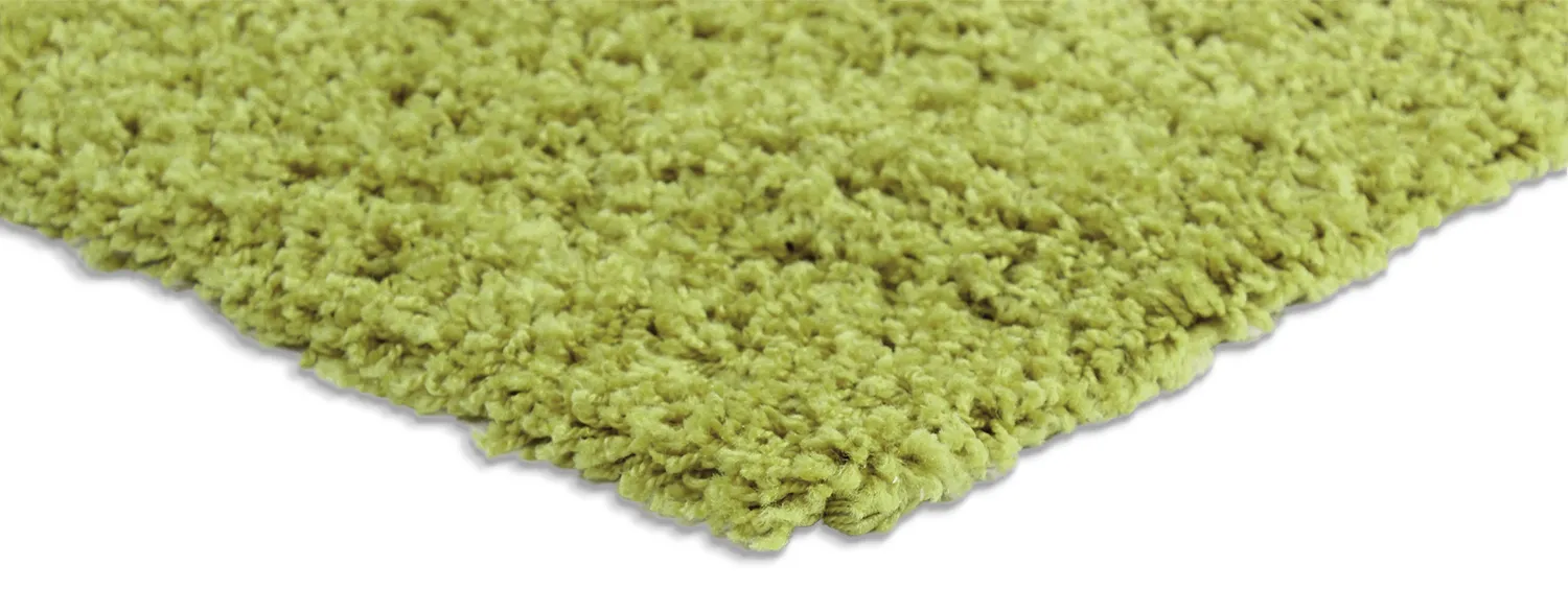Koberce s dlhým vlasom - Zoe (zelená)
