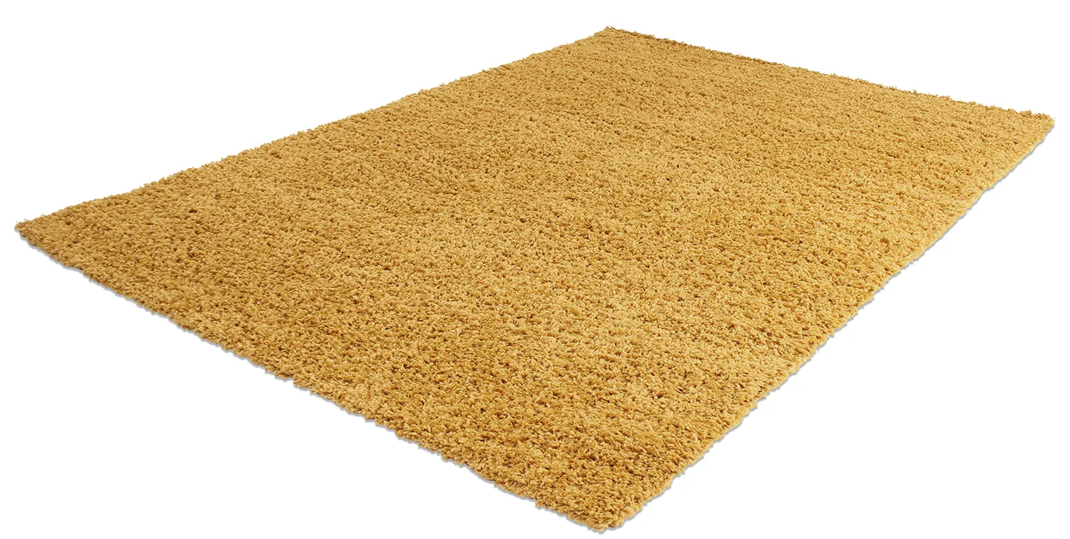 Koberce s dlhým vlasom - Zoe (okrová)