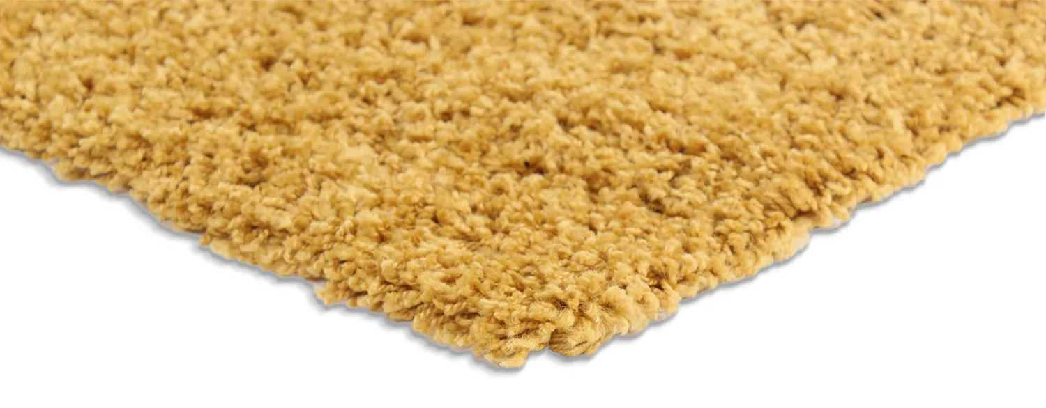 Koberce s dlhým vlasom - Zoe (okrová)