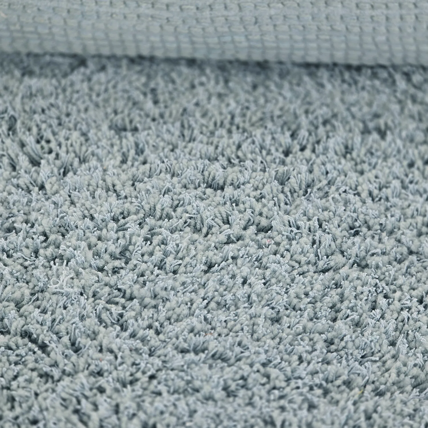 Ryamattor - Combarro Solid Cotton Shaggy (ljusblå)