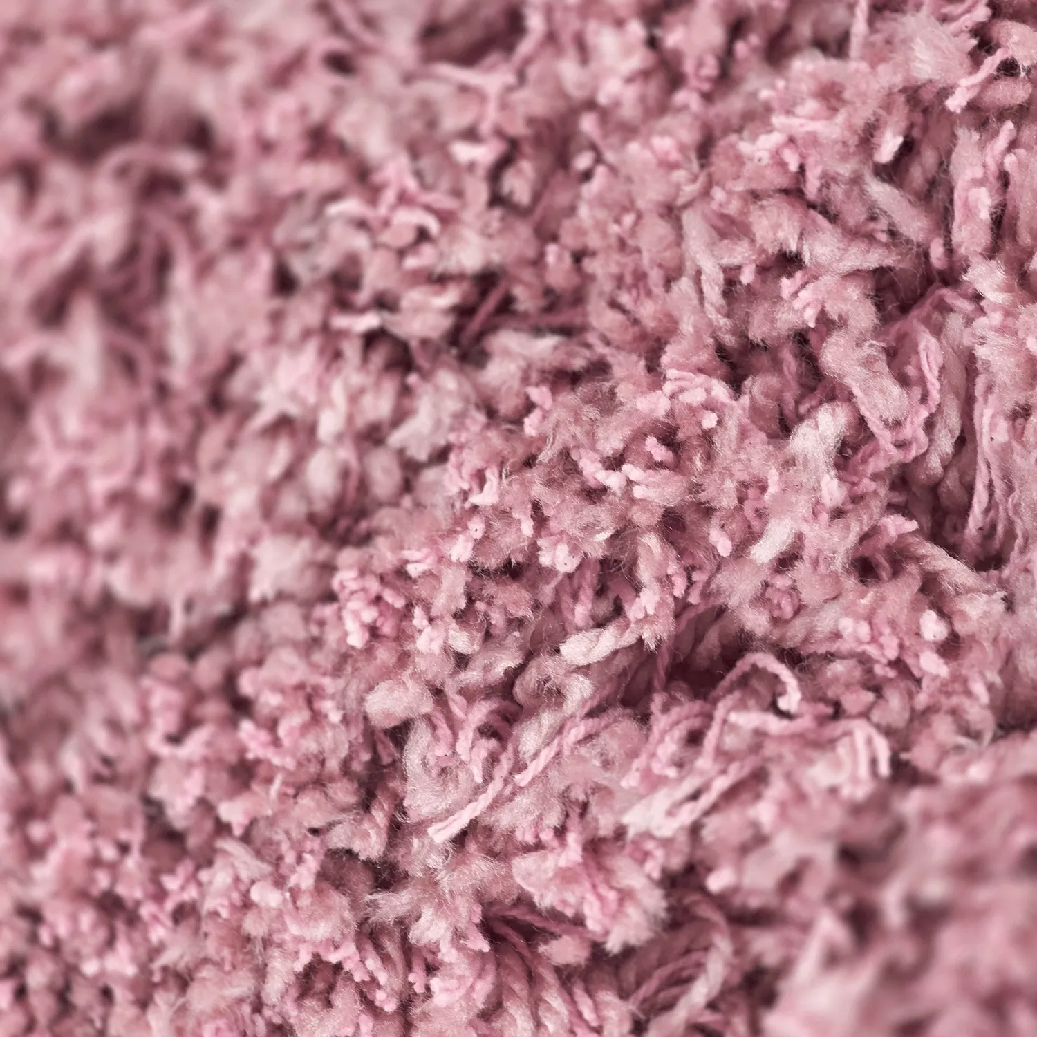 Ryamattor - Combarro Solid Cotton Shaggy (ljusrosa)