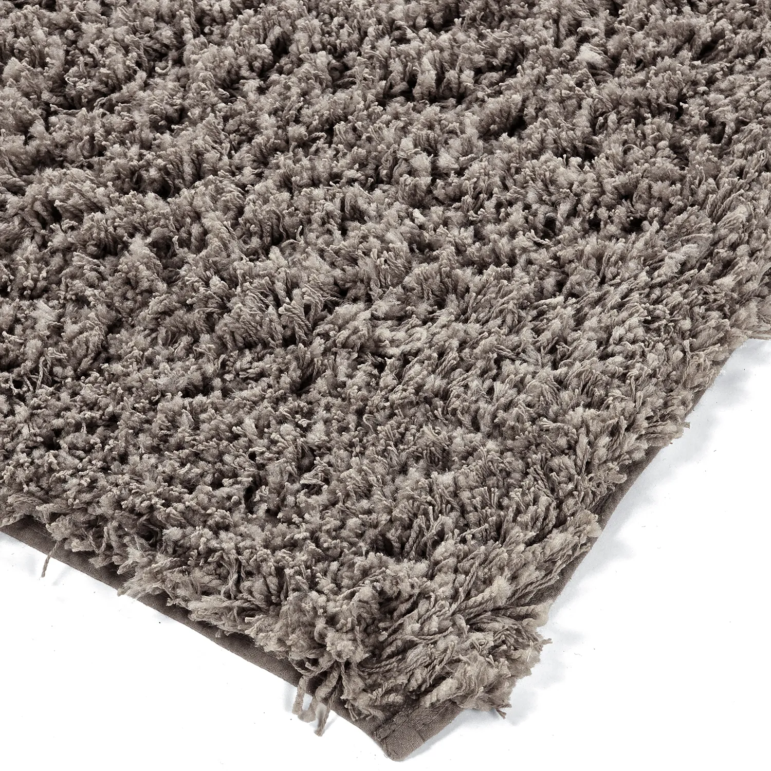 Ryamattor - Combarro Solid Cotton Shaggy (taupe)