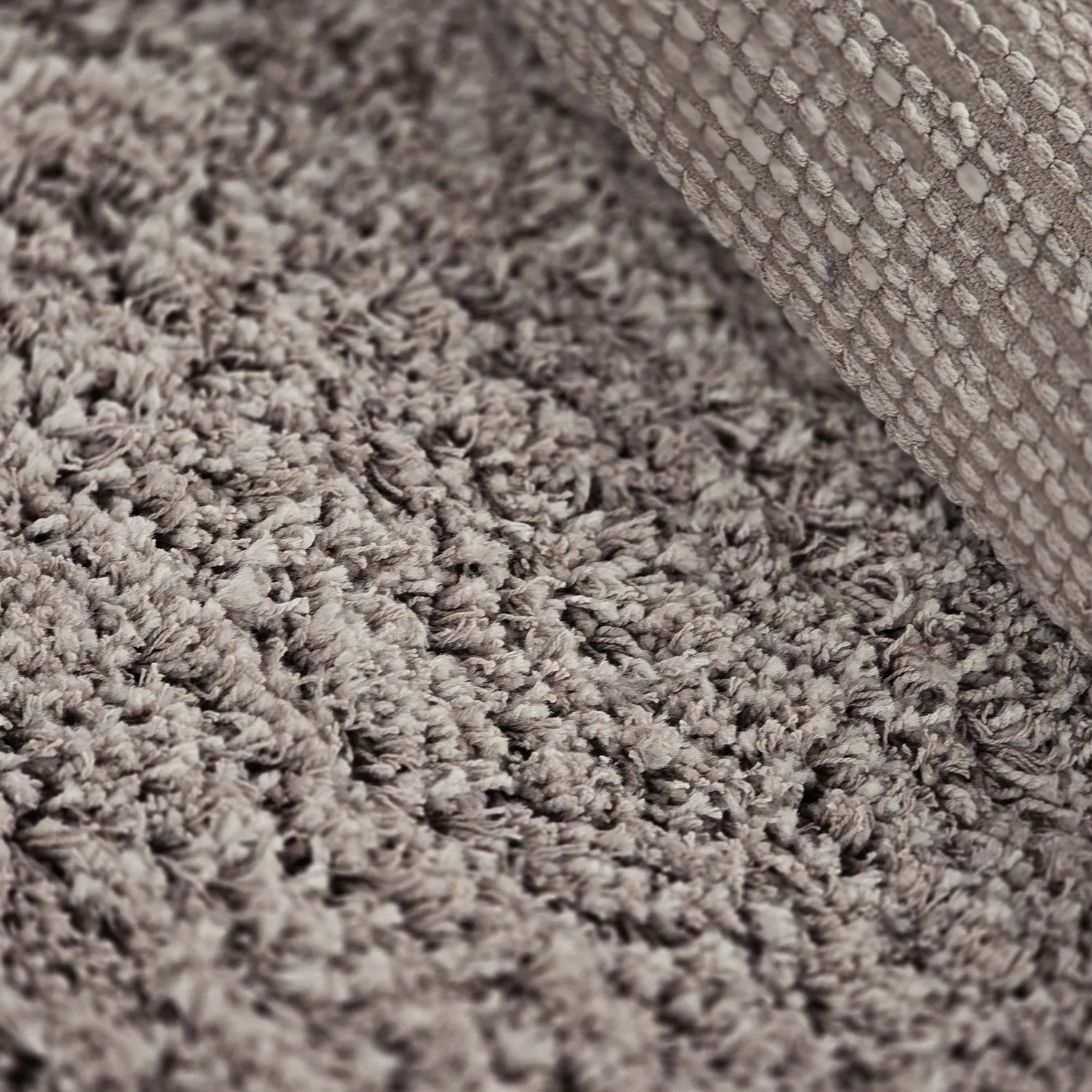 Ryamattor - Combarro Solid Cotton Shaggy (taupe)