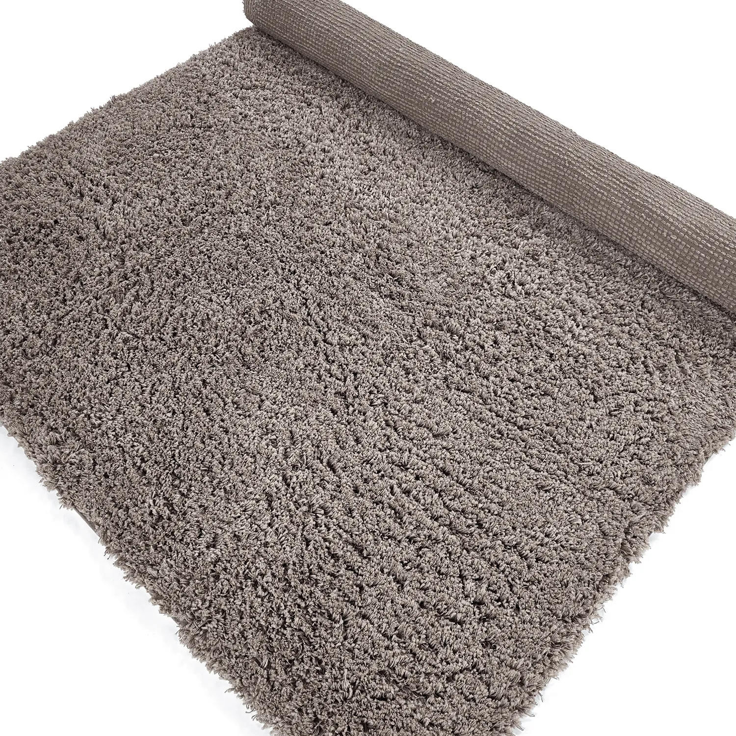 Ryamattor - Combarro Solid Cotton Shaggy (taupe)