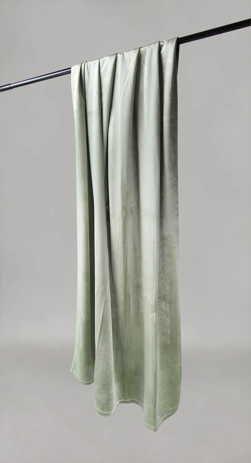 Záclony - Záclona z velúru Marlyn (svetlozelená)