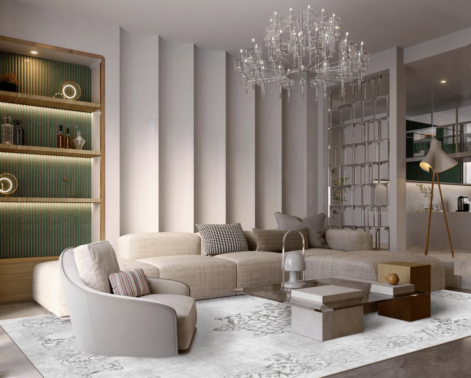 Koberec Wilton - Santi (svetlo šedý)