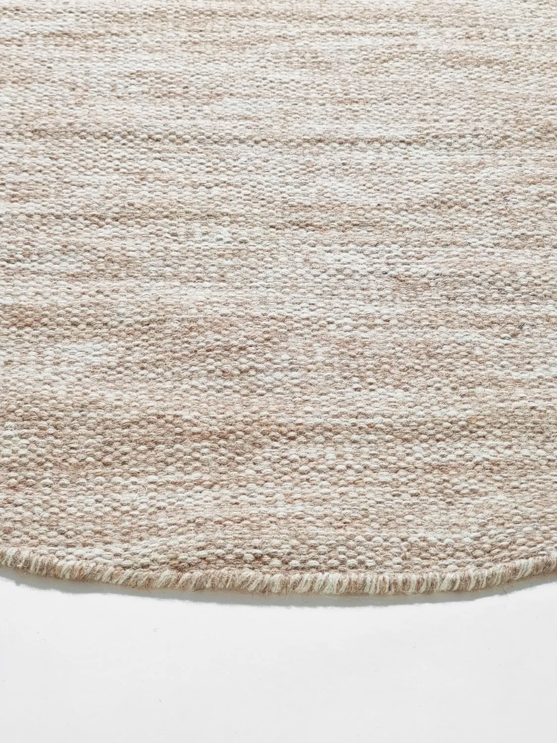 Kruhový koberec - Savona (béžová)