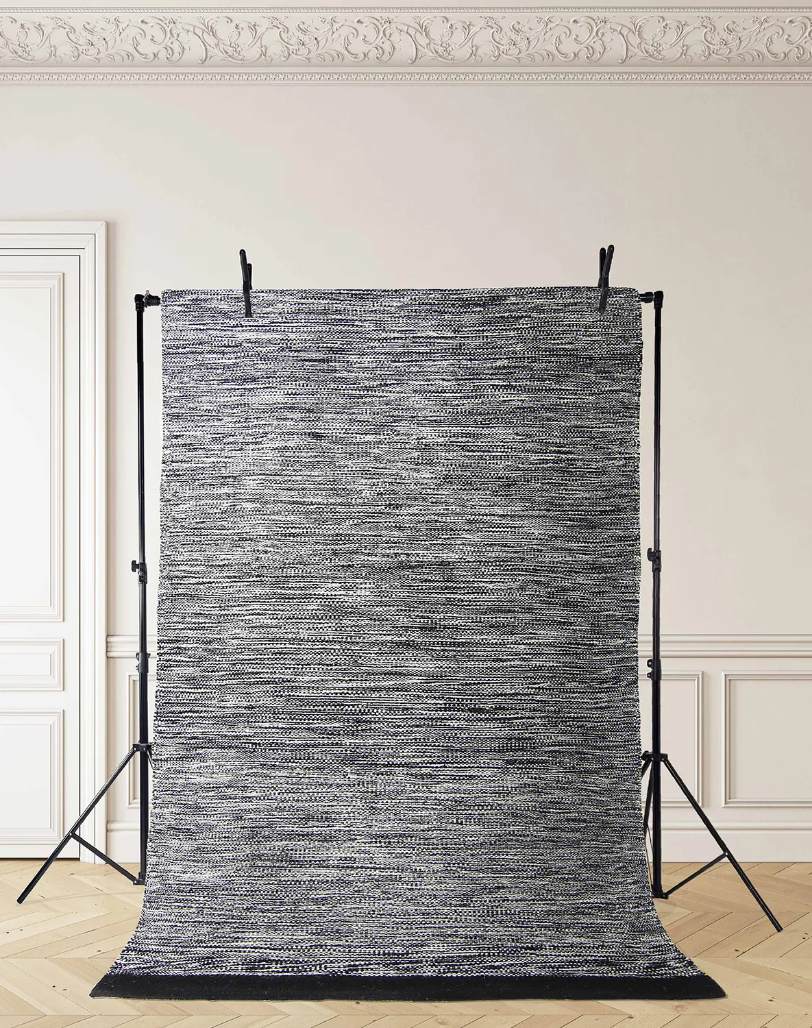 Vlnený koberec - Savona (čierna)