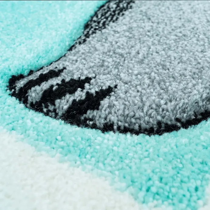 Detská rohož - Bueno Indian Bear (tyrkysová)