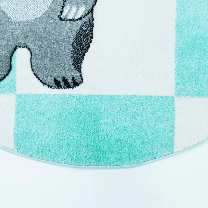 Detská rohož - Bueno Indian Bear (tyrkysová)