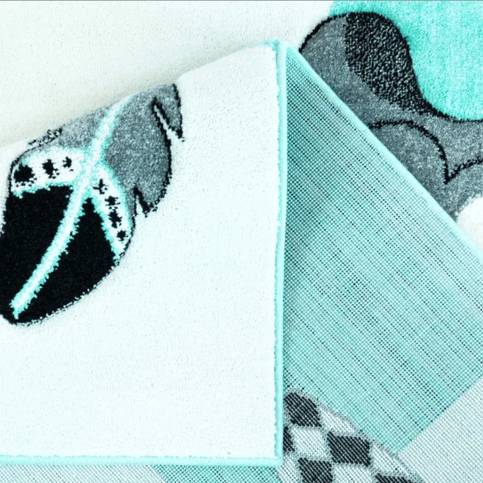 Detská rohož - Bueno Indian Bear (tyrkysová)