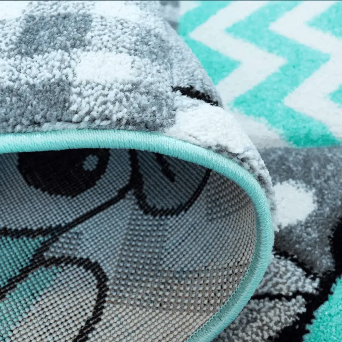 Detská rohož - Bueno Animals (tyrkysová)