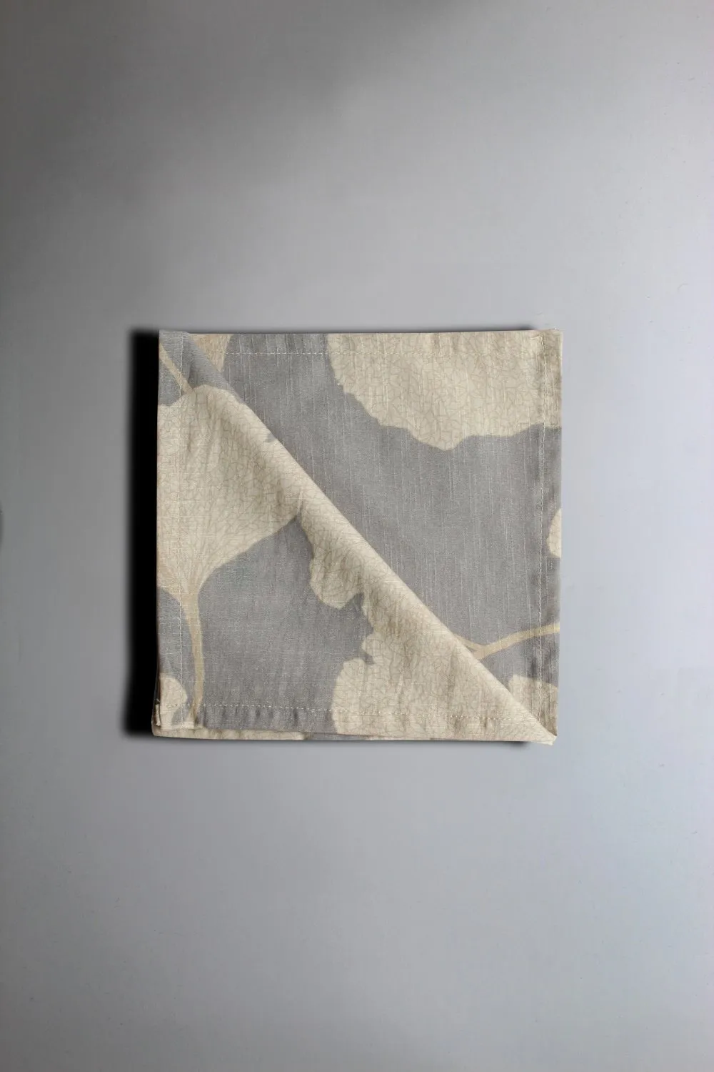 Textilné servítky - súprava 4 Apríl (šedá/bežová)