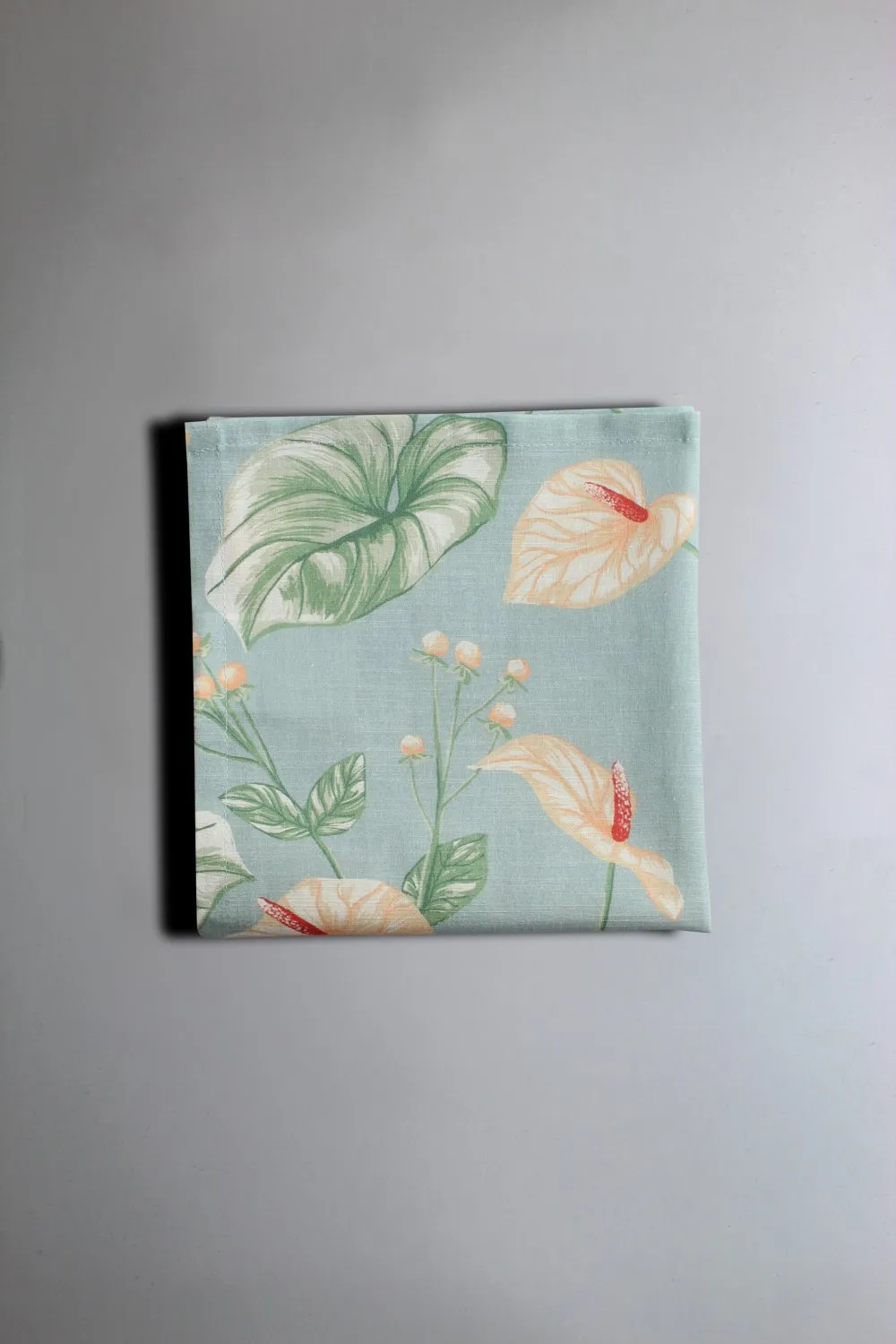 Textilné obrúsky - súprava 4 Adella (tyrkysová)