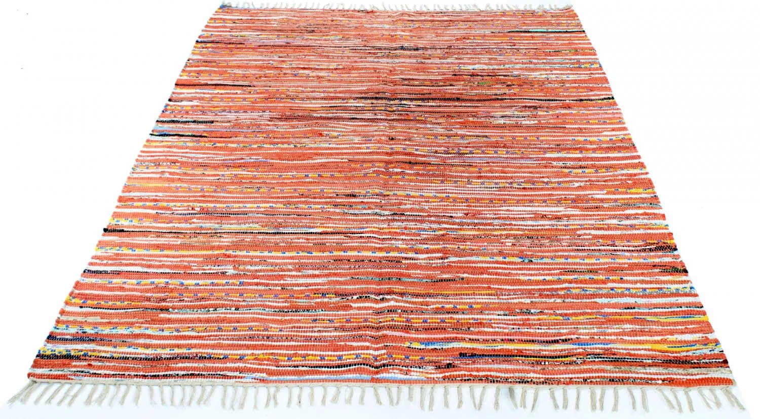 Koberec z kusov - Delhi (oranžový)