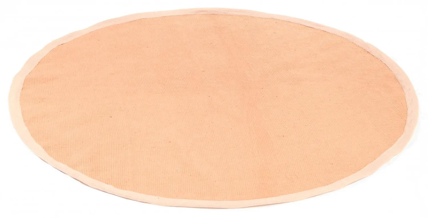 Kruhový koberec (sisal) - Agave (damask)