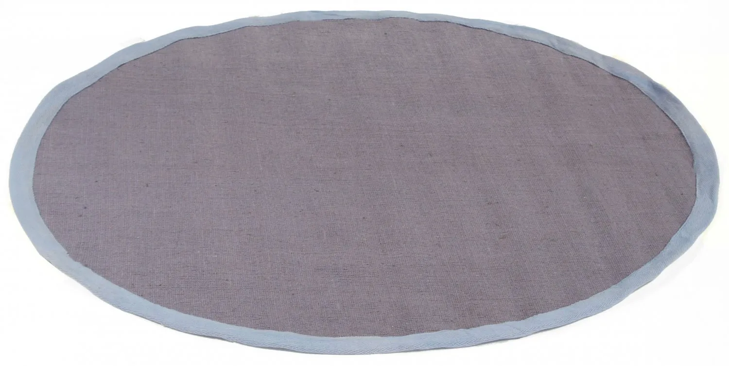 Kruhový koberec (sisal) - Agave (sivá)