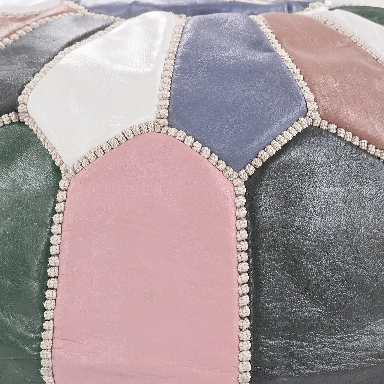 Sittpuff - Marockansk läderpuff (multi) 04