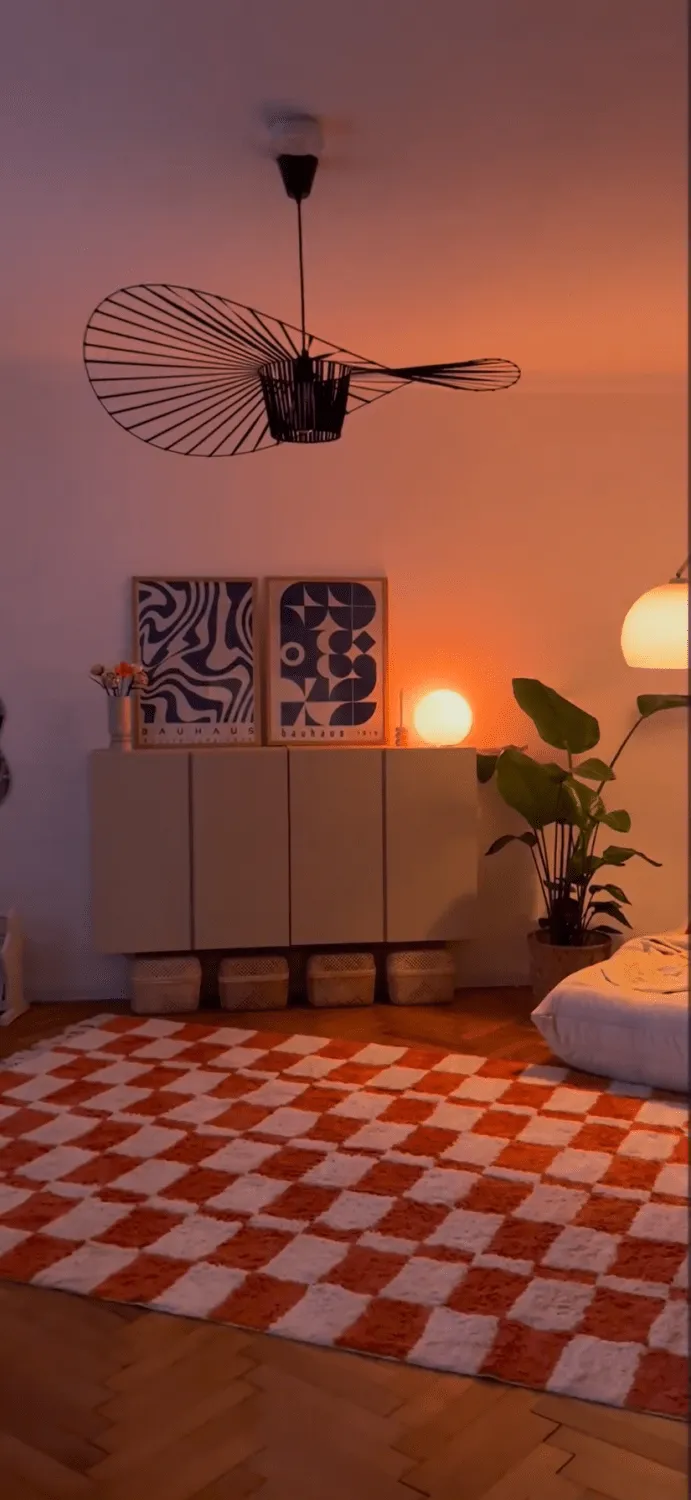 Koberec s chlupatým povrchom - Maranello Natural Cotton Shaggy (oranžová)