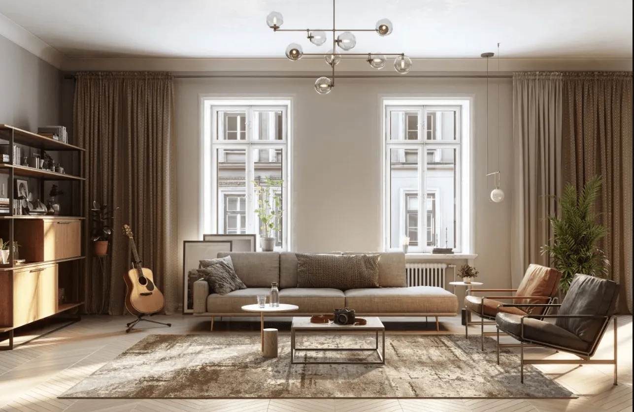 Koberec Wilton - Kebira (béžový)