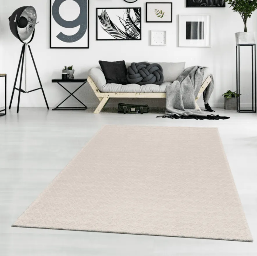 Bavlnený koberec - Saltnes (béžový)