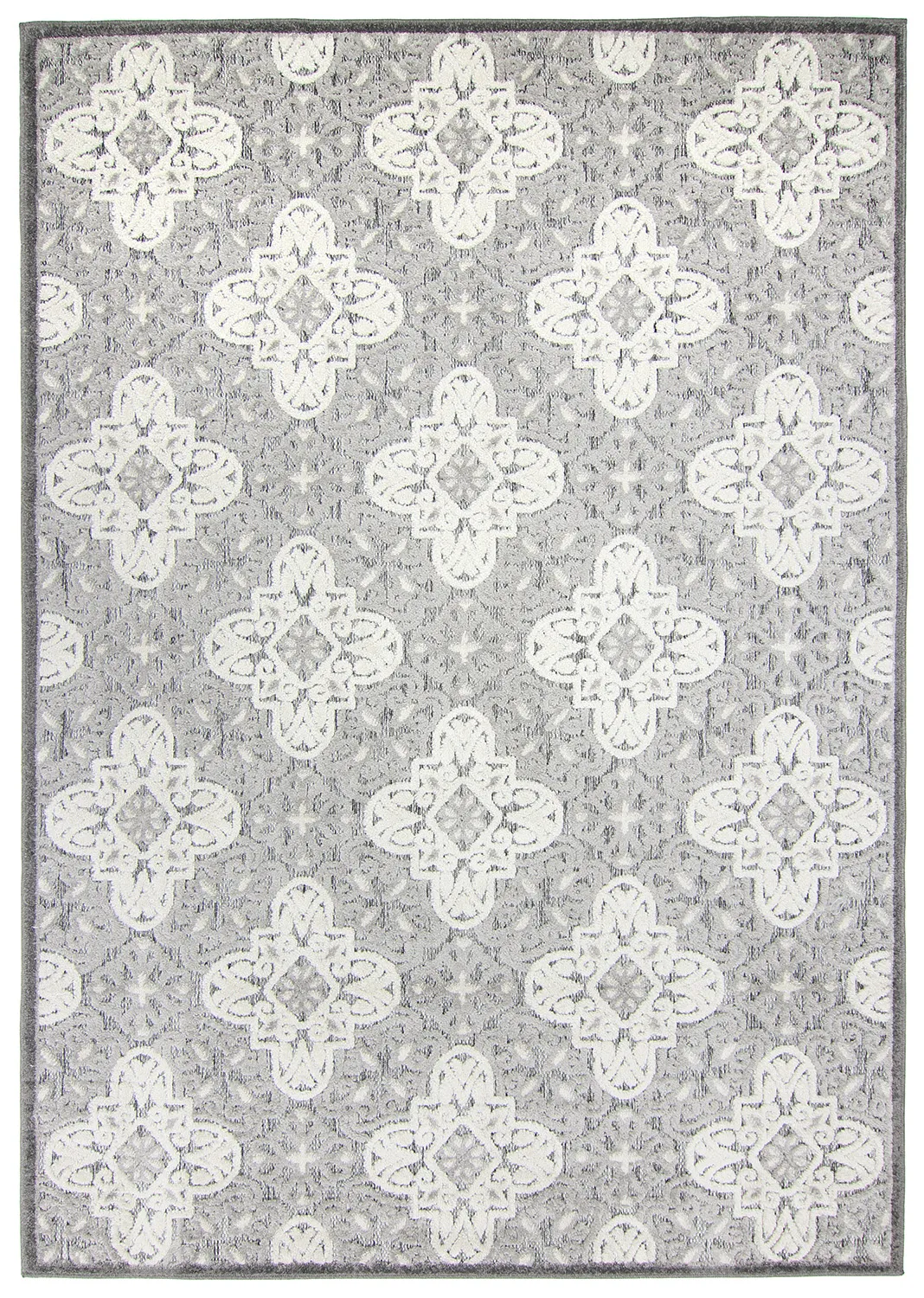 Shaggy Indoor-Outdoor - Hampton (šedý)