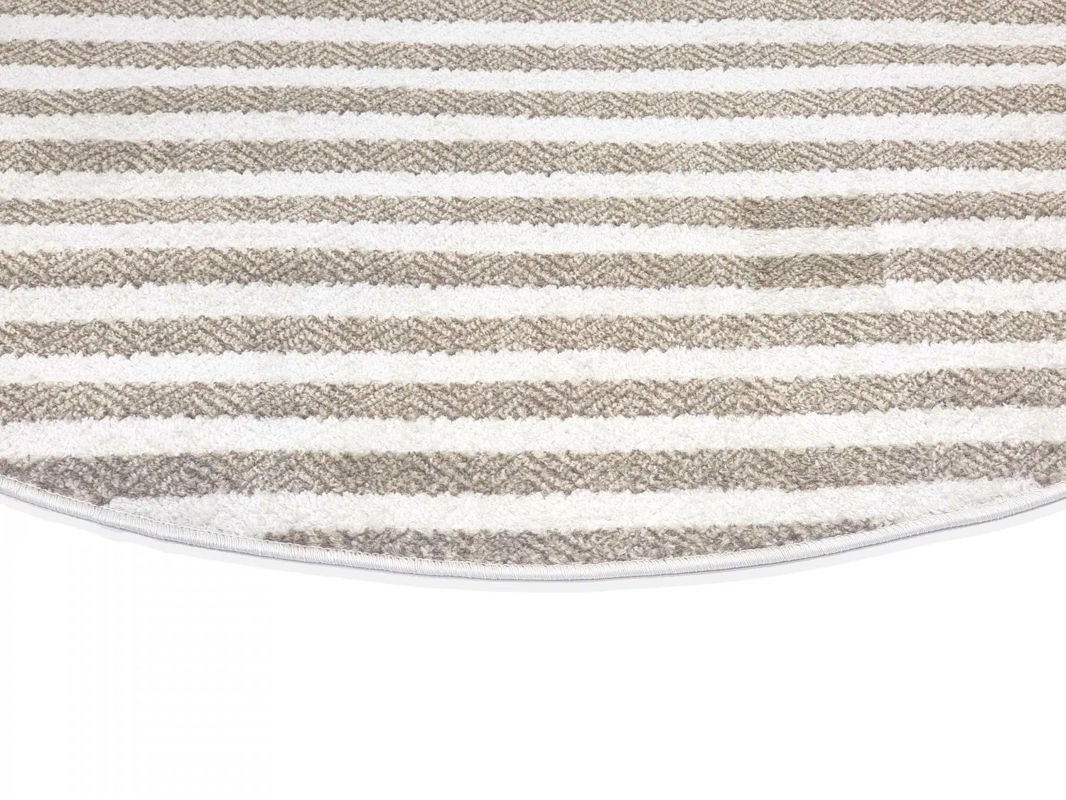 Kruhový koberec - Indoor/Outdoor Baldwin (krémový/bežový)