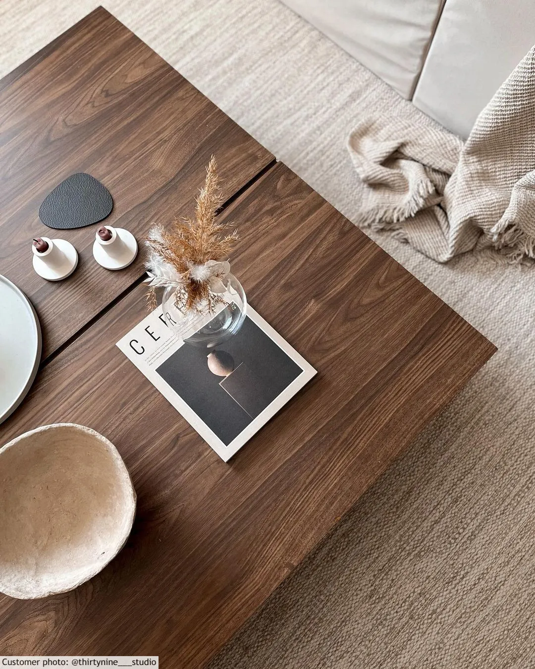 Vlnený koberec - Dhurry (prírodný)