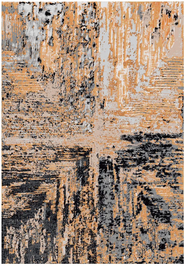 Koberec Wilton - Tizzano (zlatý/multicolor)