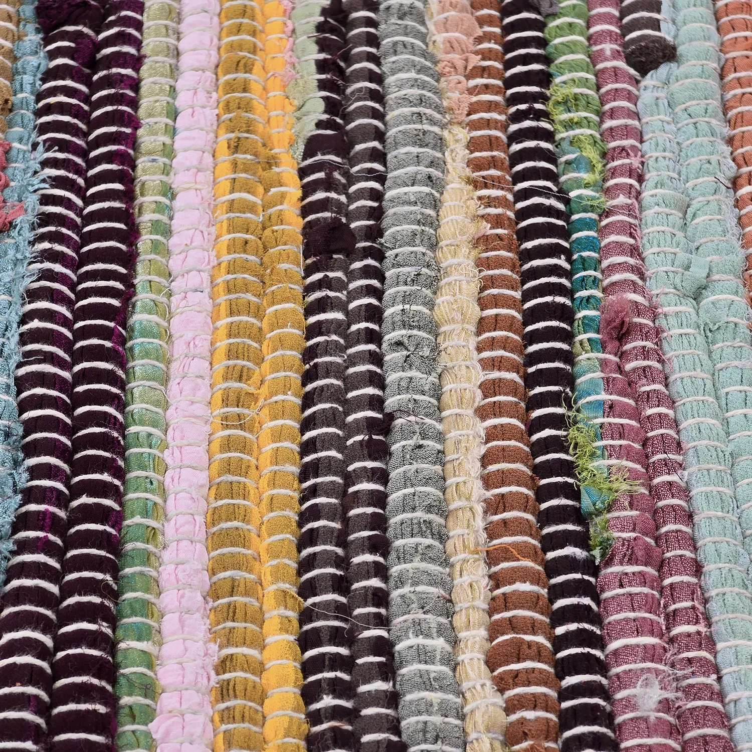 Koberec z kusov - Happy (žltá/multi)