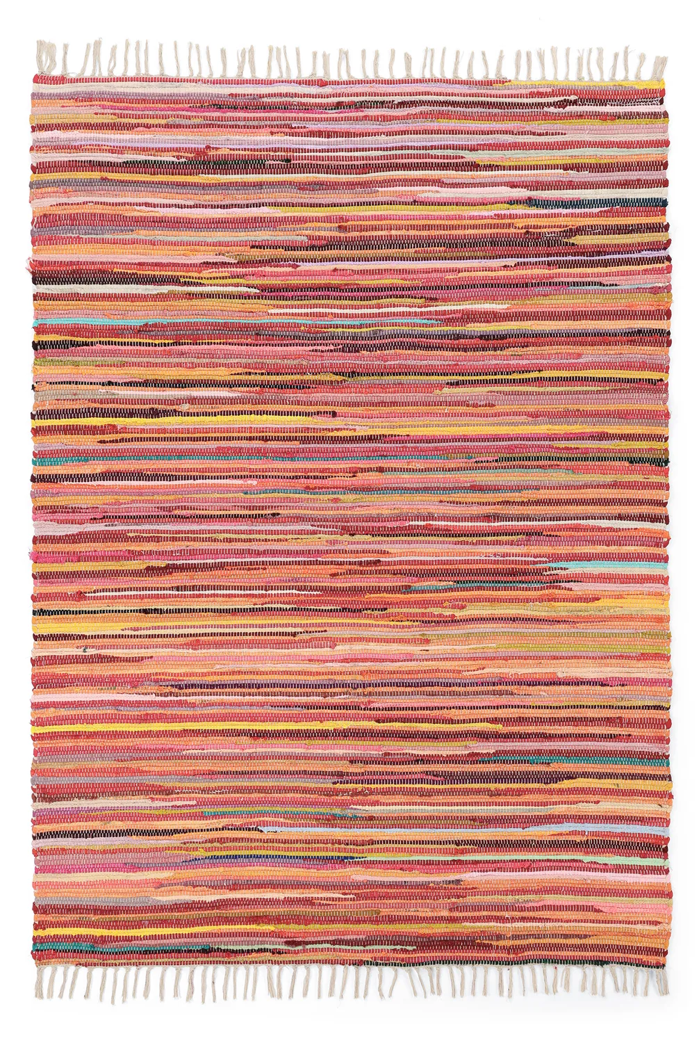 Koberec z kusov - Happy (ružová/multi)