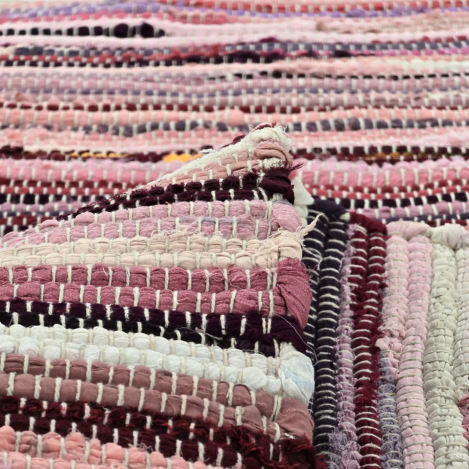 Koberec z kusov - Home (ružový/multi)