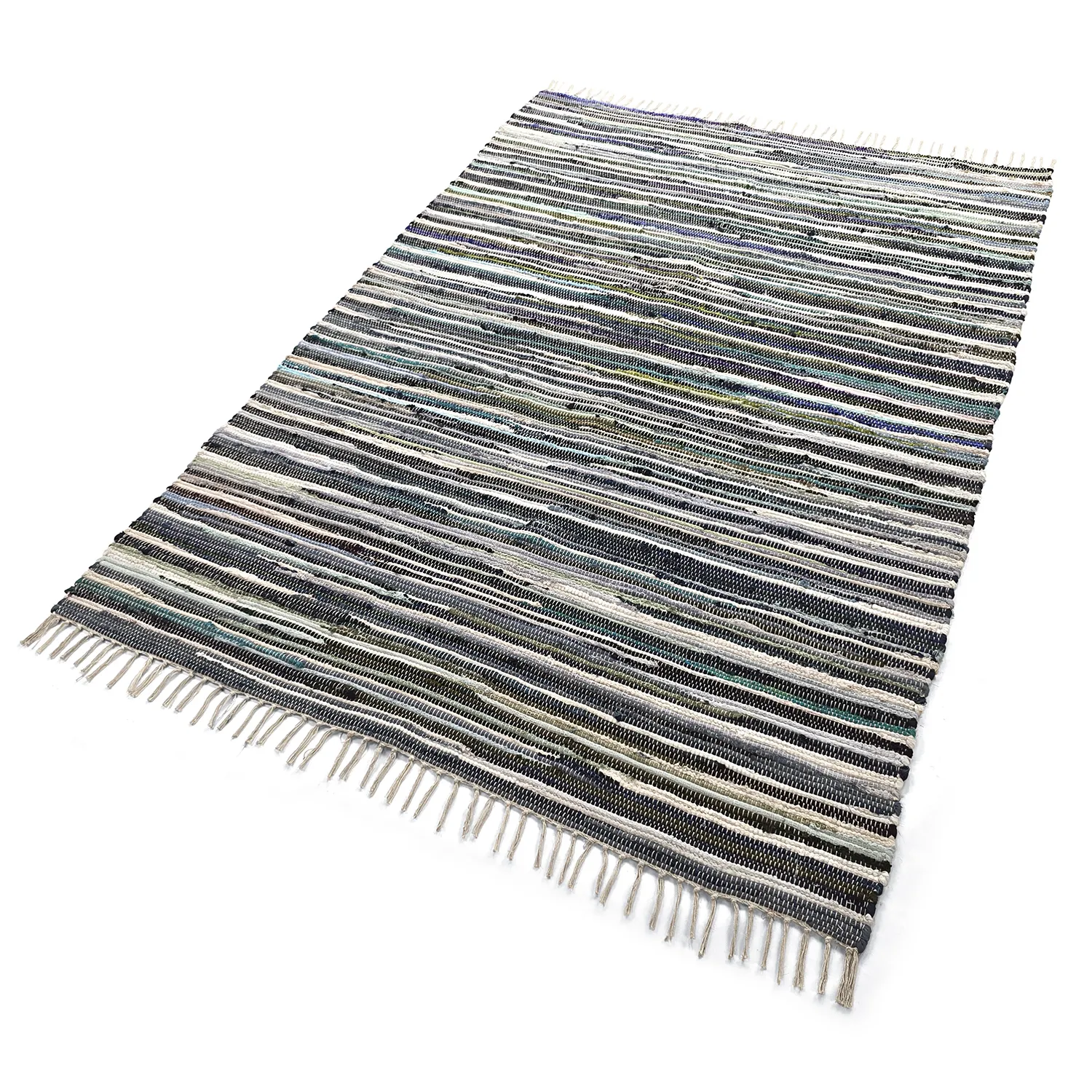 Koberec z kusov - Home (modrý/multi)