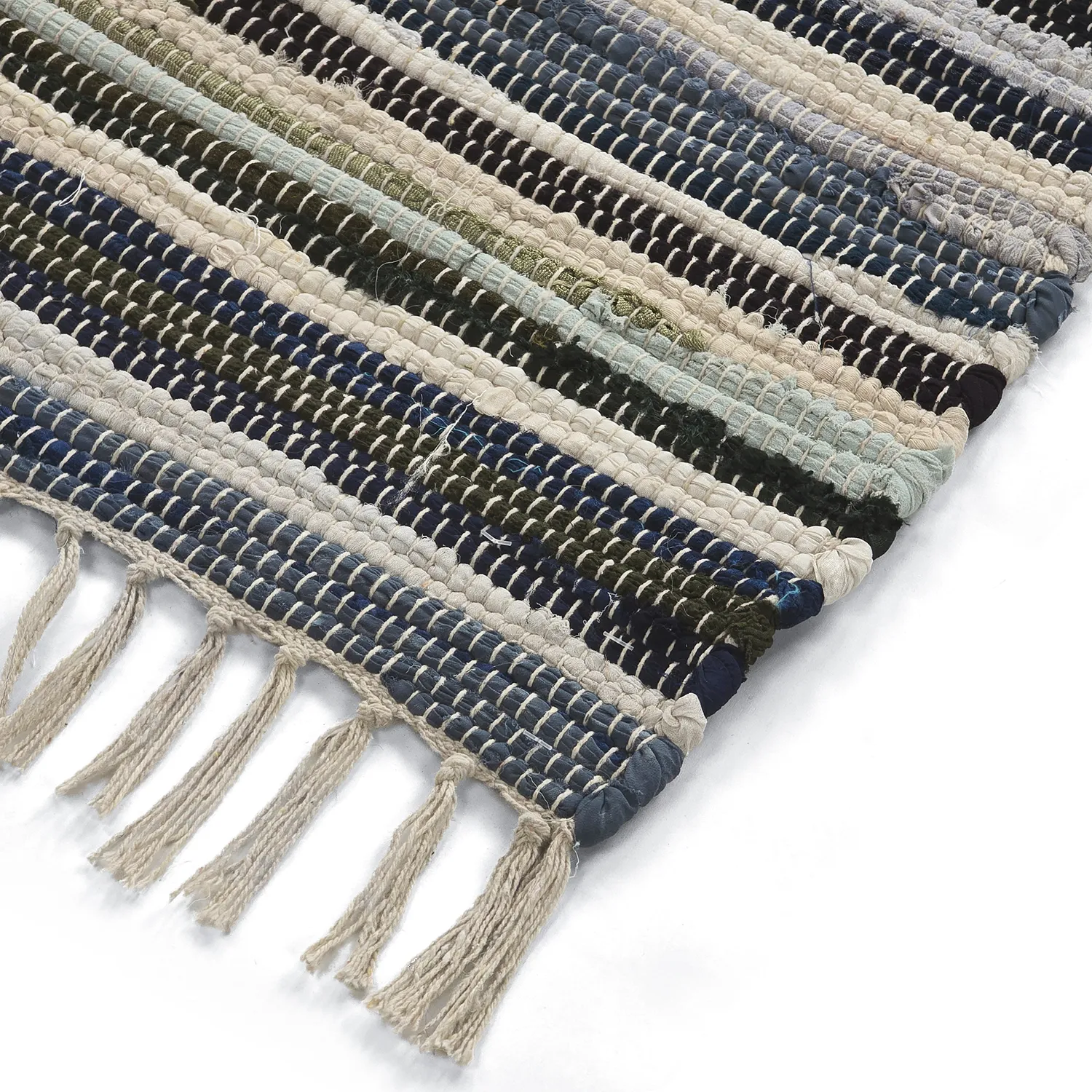 Koberec z kusov - Home (modrý/multi)