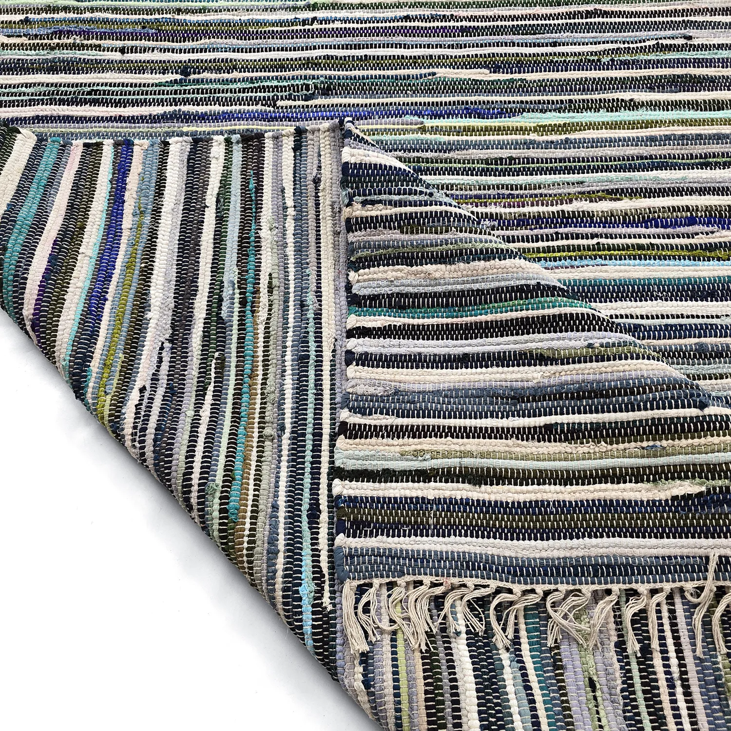 Koberec z kusov - Home (modrý/multi)