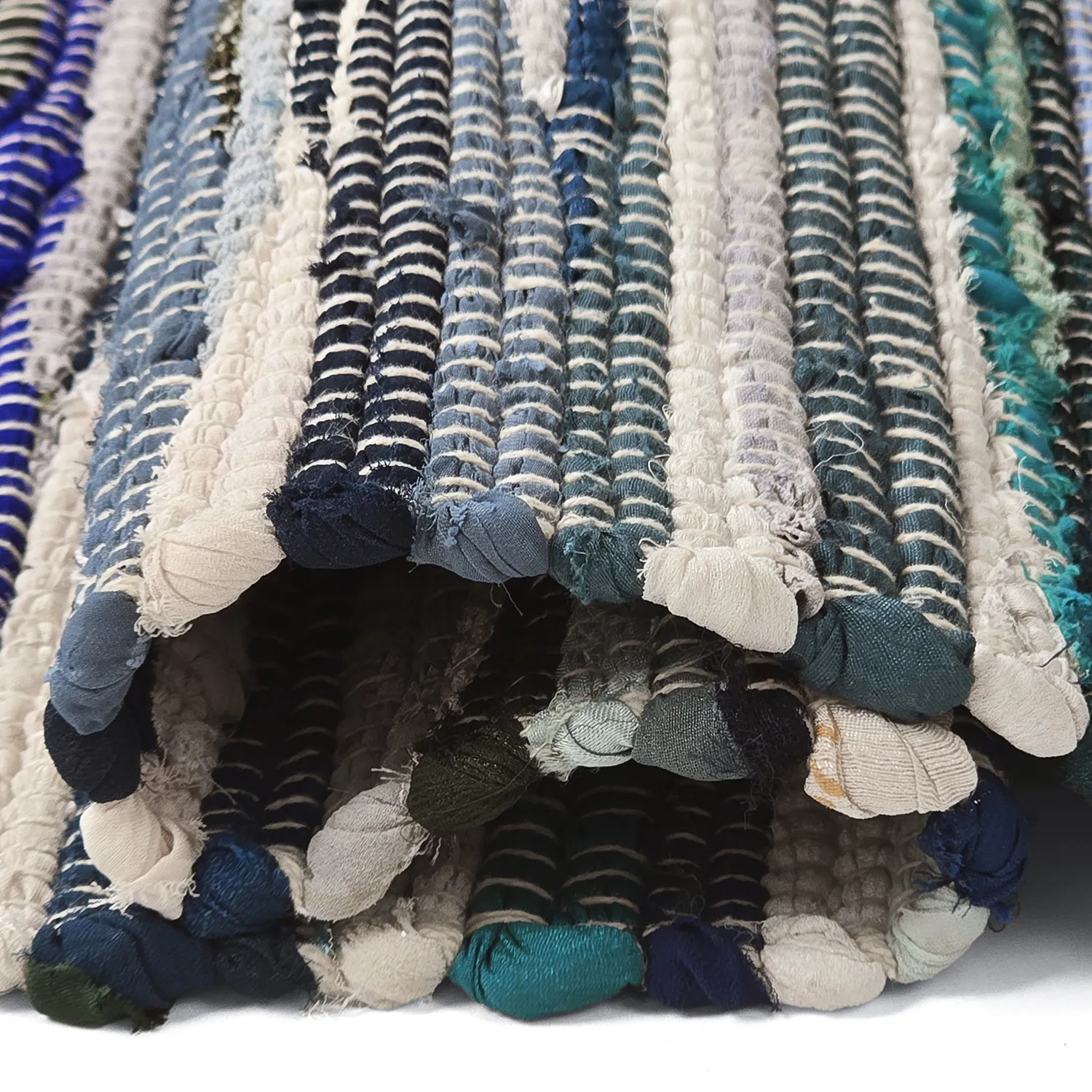 Koberec z kusov - Home (modrý/multi)