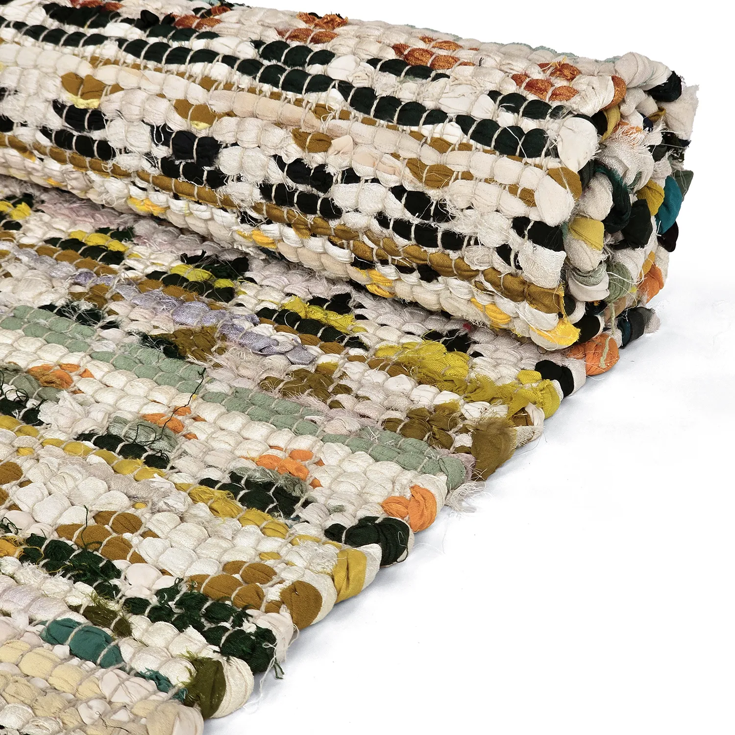 Koberec z kusov - Lindby (žltá/multi)