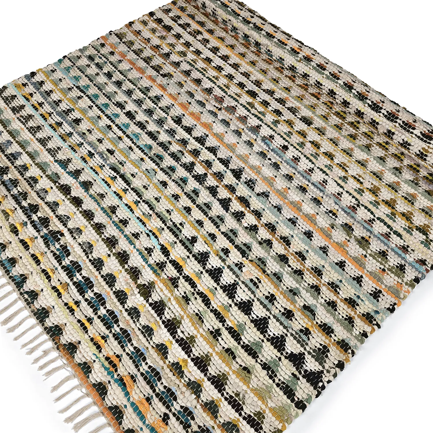 Koberec z kusov - Lindby (žltá/multi)