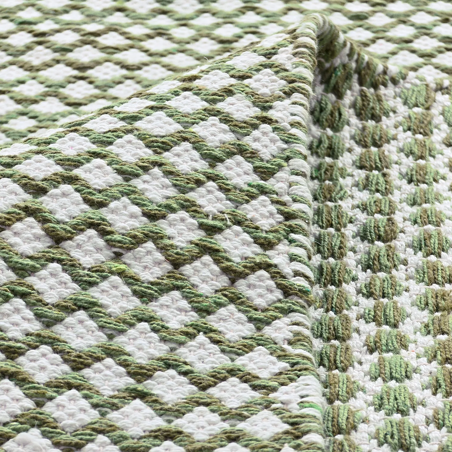 Koberec z kusov - Vinga (zelený)