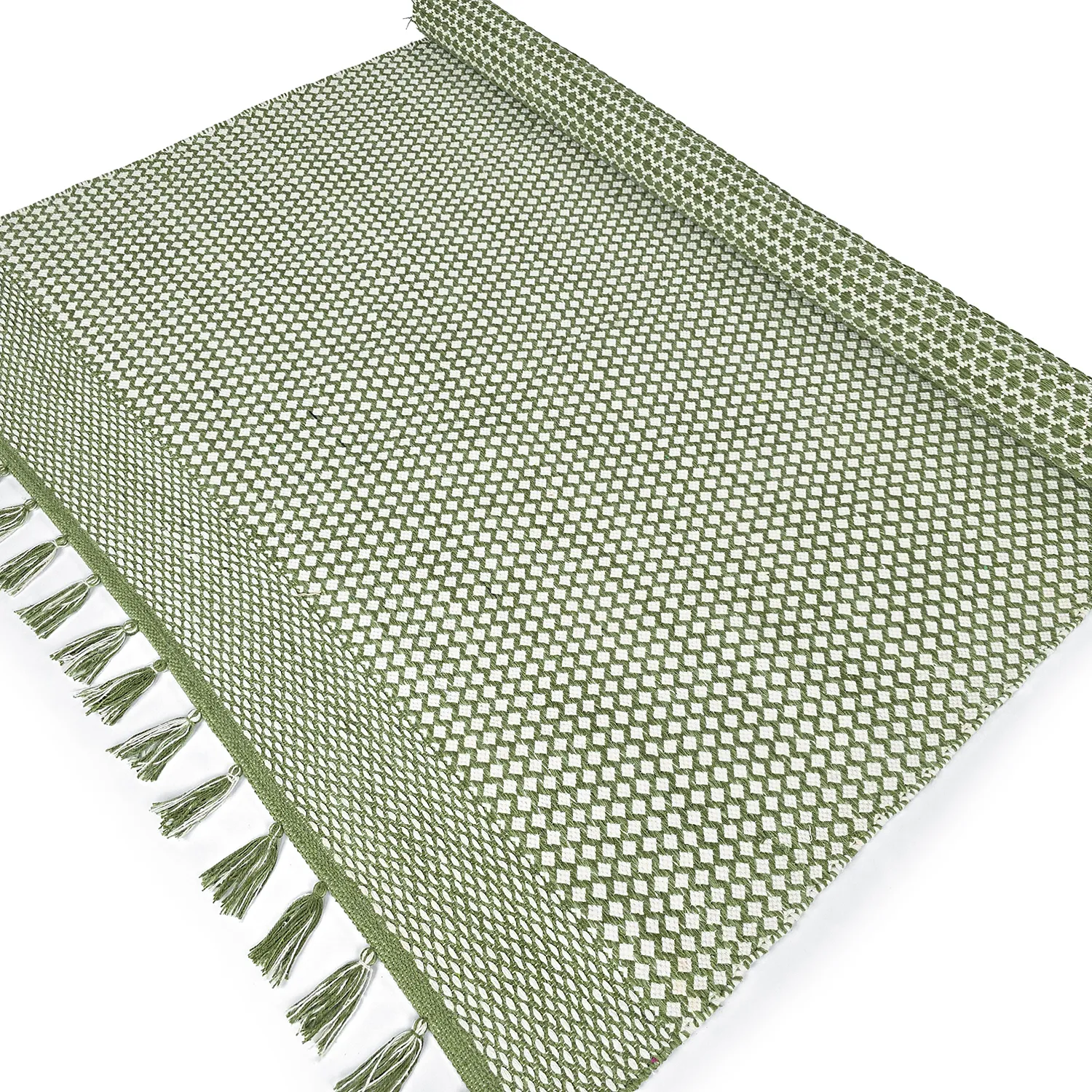 Koberec z kusov - Vinga (zelený)