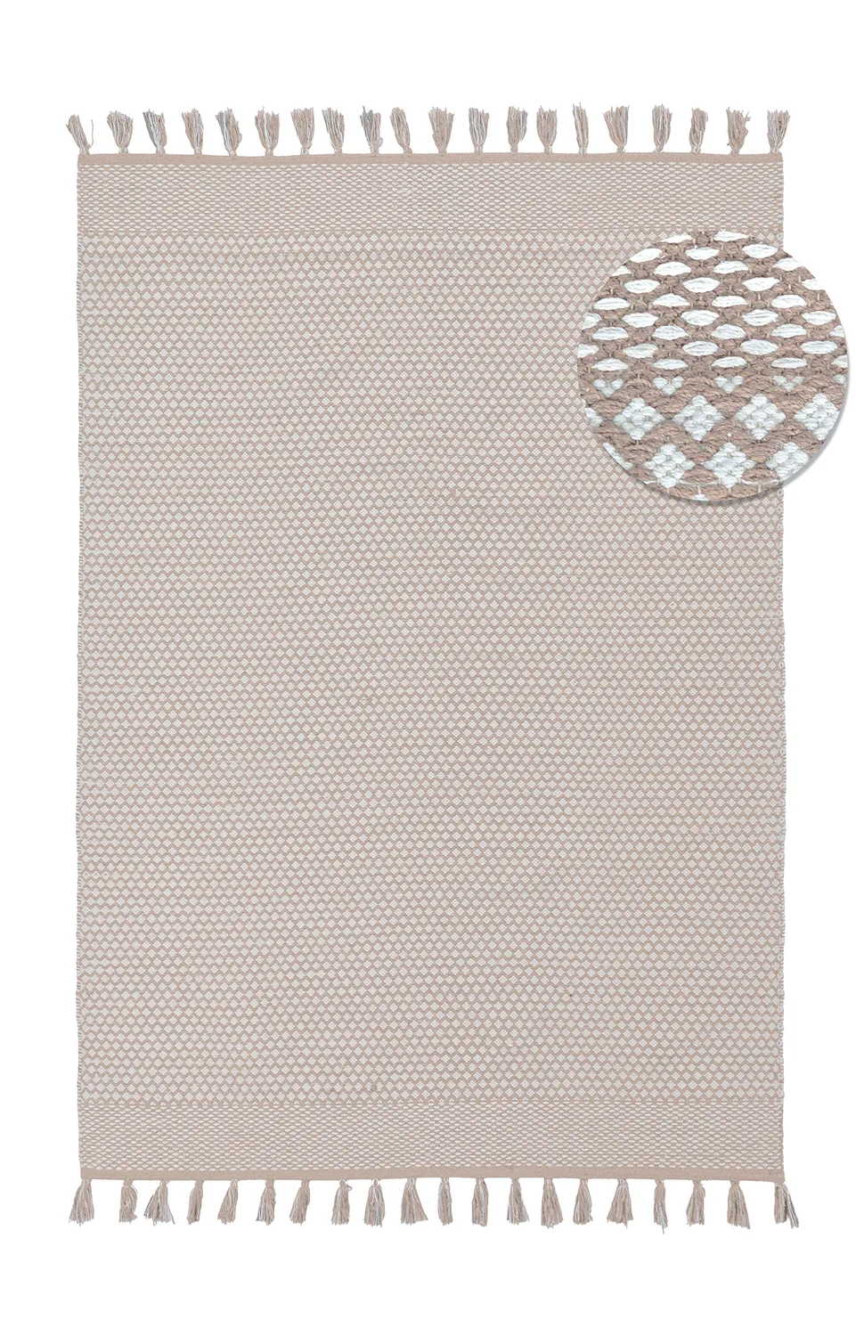 Koberec z kusov - Vinga (prírodný)