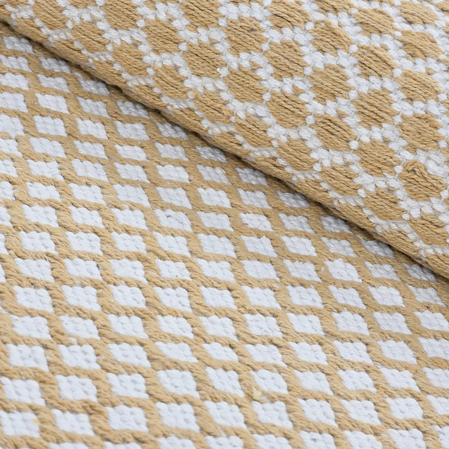 Koberec z kusov - Vinga (horčicovožltý)