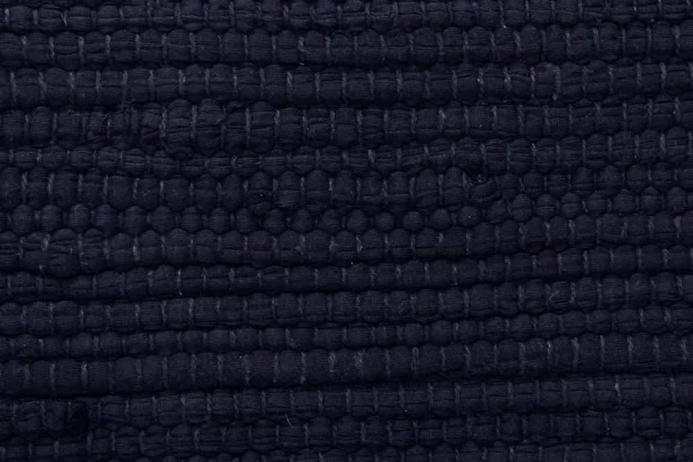 Koberec z patchworku - Silje (modrá/tmavomodrá)