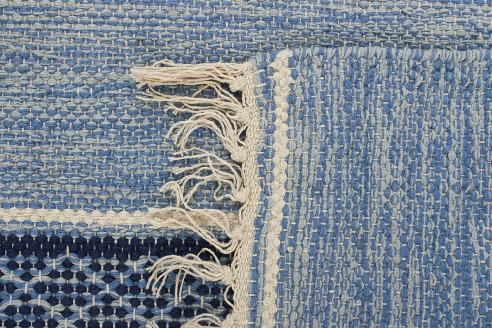 Koberec z kusov - Visby (modrý)