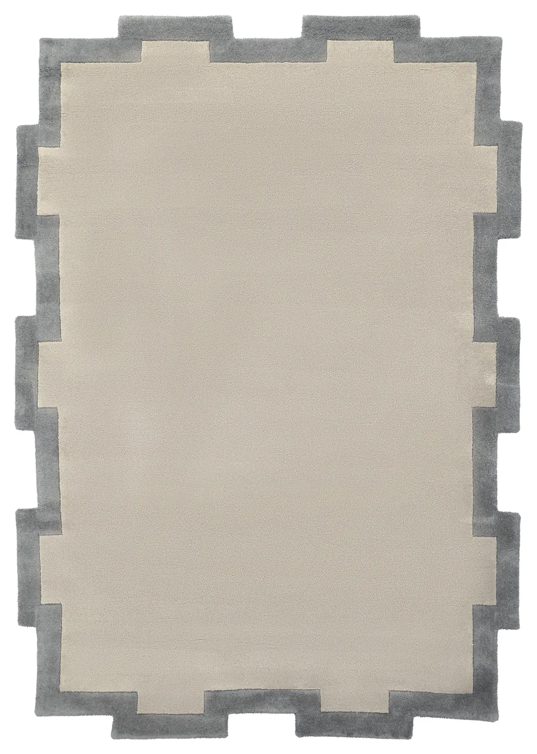 Vlnený koberec - Agra Hand Tufted Wool Premium (sivá)