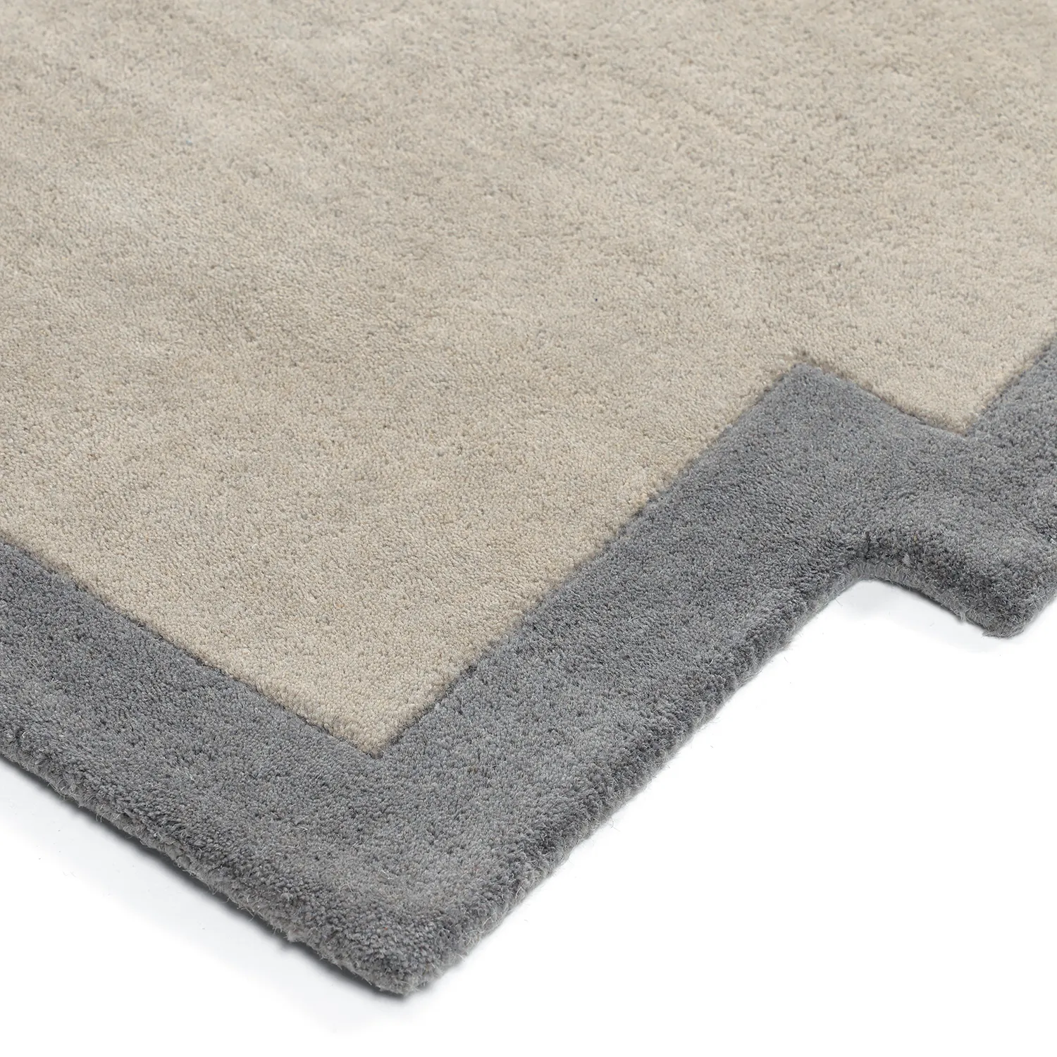 Vlnený koberec - Agra Hand Tufted Wool Premium (sivá)