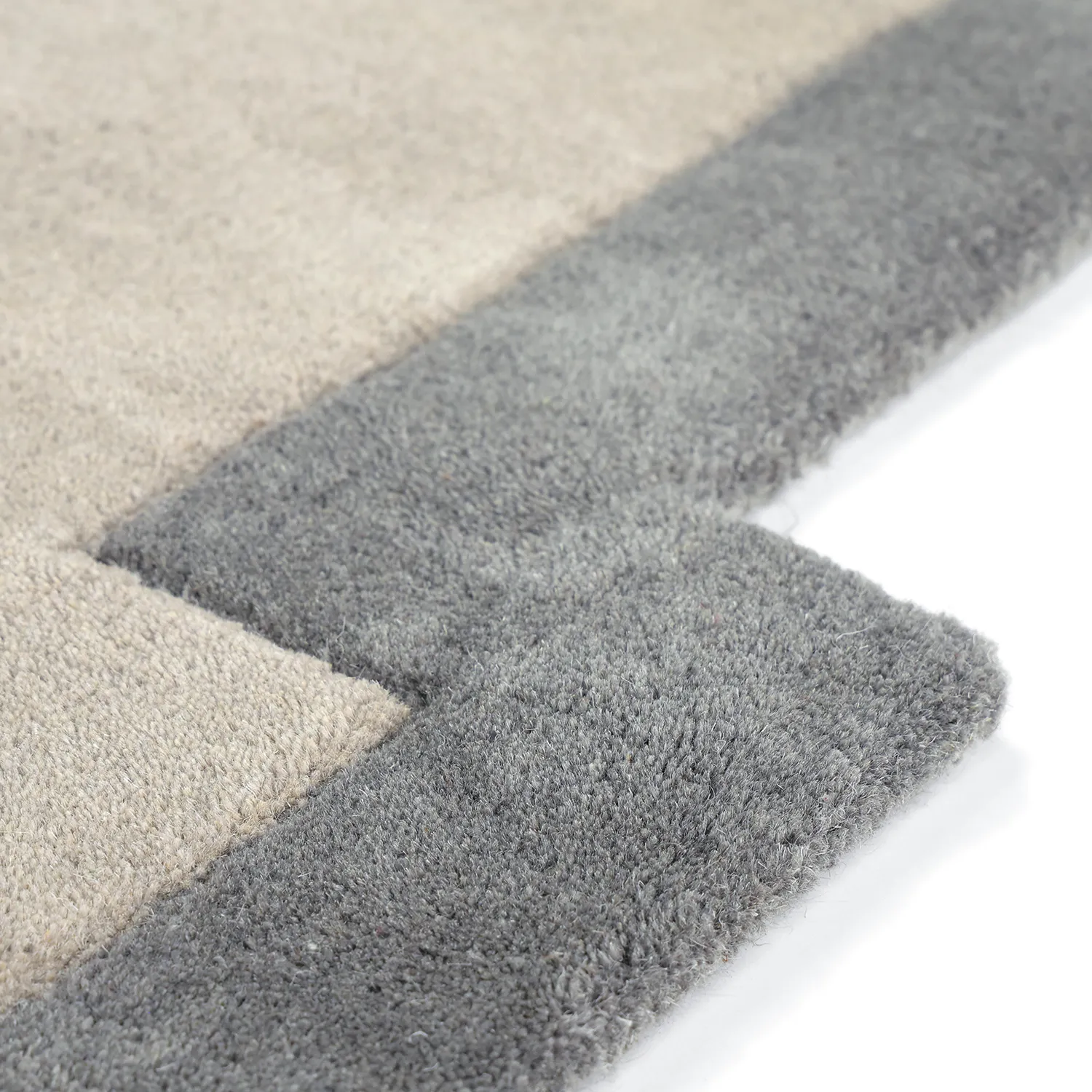 Vlnený koberec - Agra Hand Tufted Wool Premium (sivá)